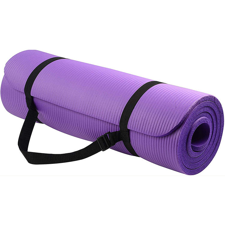 Esterilla de Yoga Antideslizante NBR 10mm - Colchoneta Fitness Premium para Casa