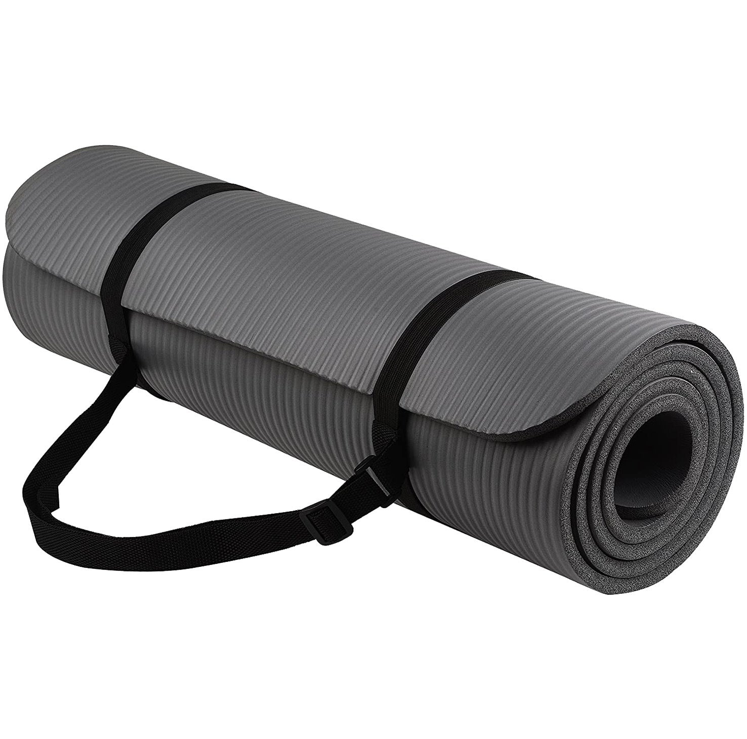 Esterilla de Yoga Antideslizante NBR 10mm - Colchoneta Fitness Premium para Casa