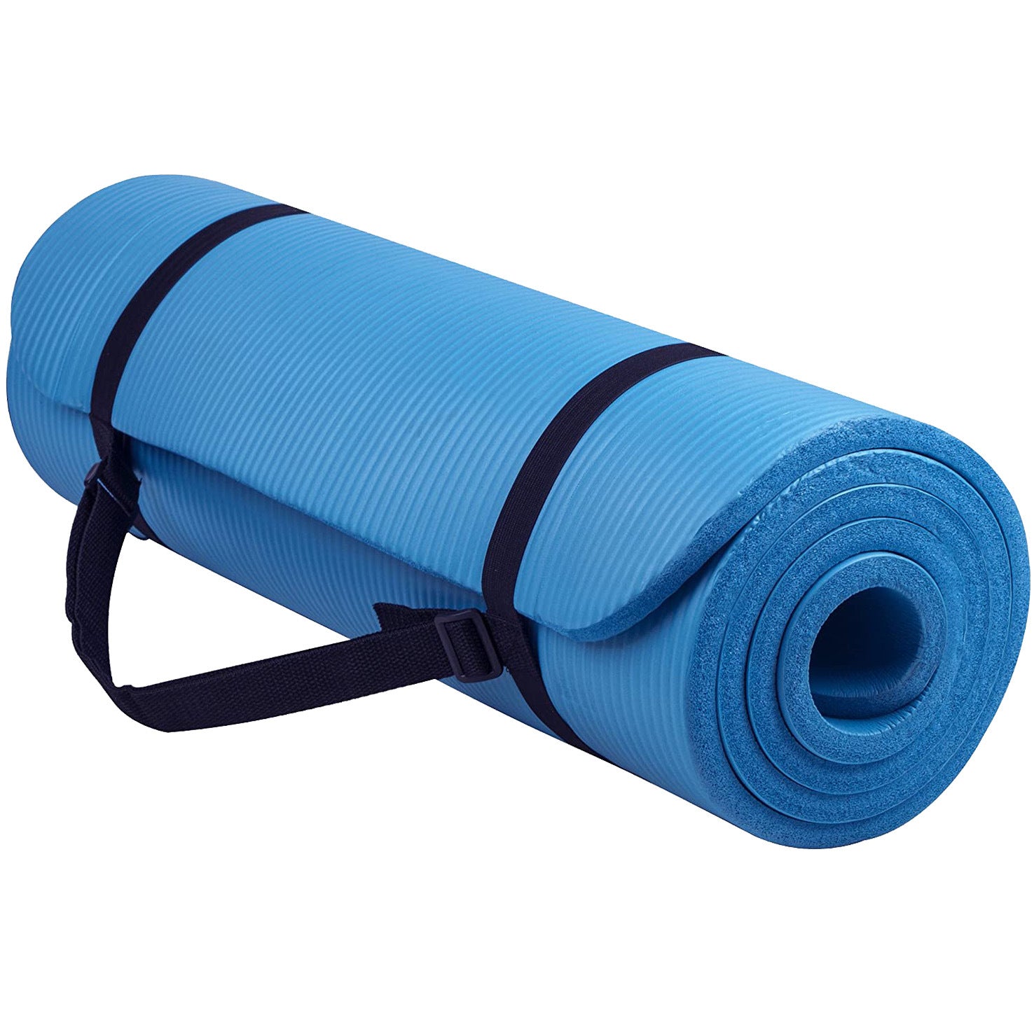 Esterilla de Yoga Antideslizante NBR 10mm - Colchoneta Fitness Premium para Casa