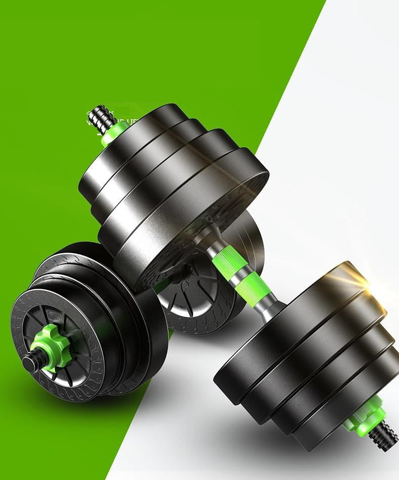 Mancuernas Ajustables Desmontables - Set de Pesas para Fitness en Casa