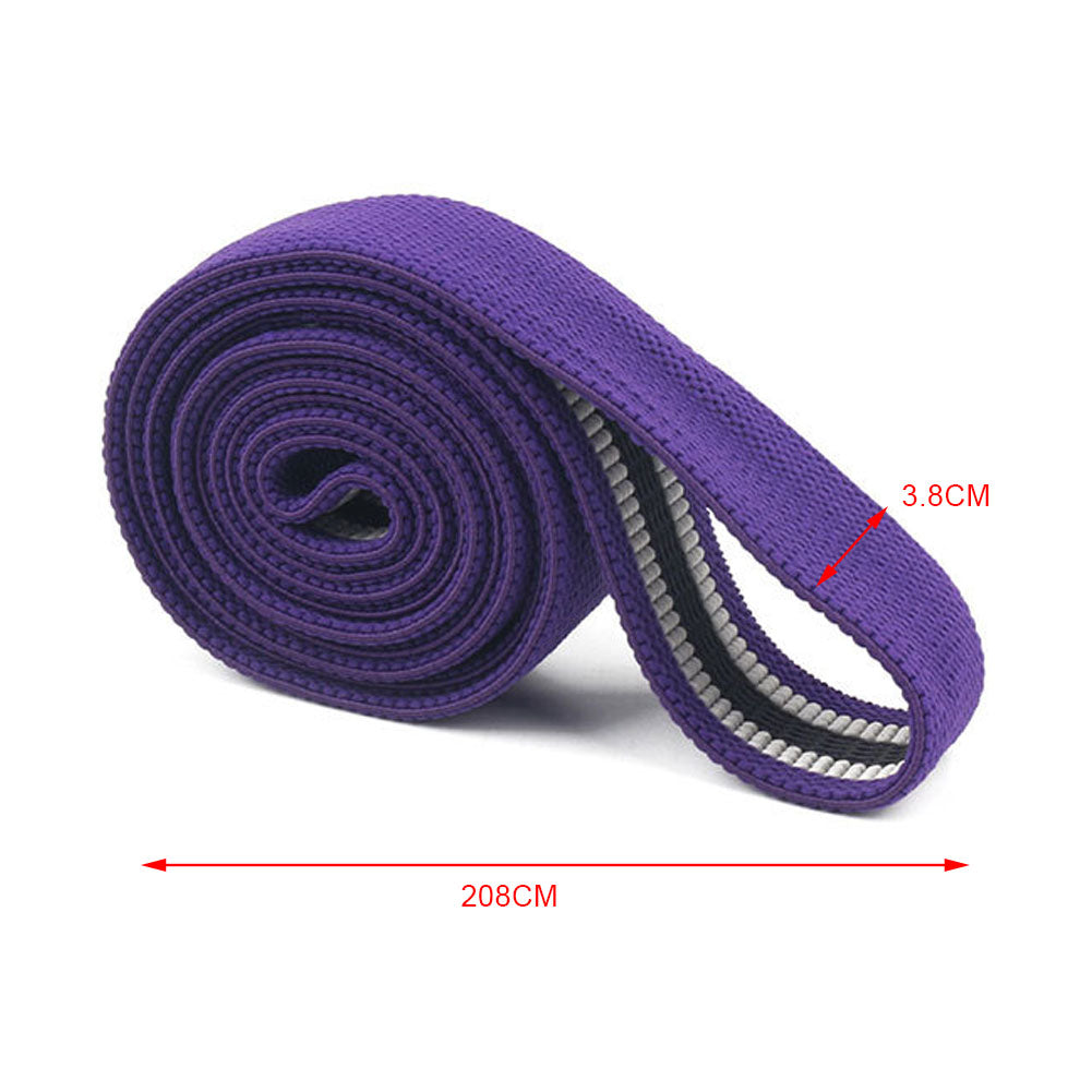 Set de Bandas de Resistencia de Tela - 3 Niveles de Intensidad para Fitness en Casa