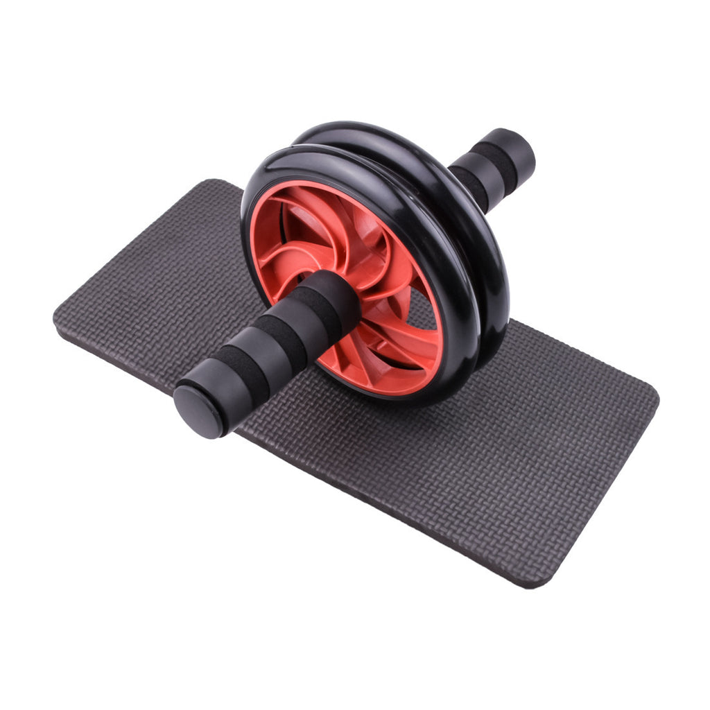 Rueda Abdominal Doble Económica con Alfombrilla - Fitness en Casa