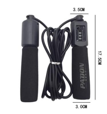 Cuerda de Saltar con Contador Digital - Comba Fitness Ajustable para Casa